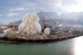 Faltobjekt von Kunst und Entfaltung Doris Scharfetter-Vogelsberger